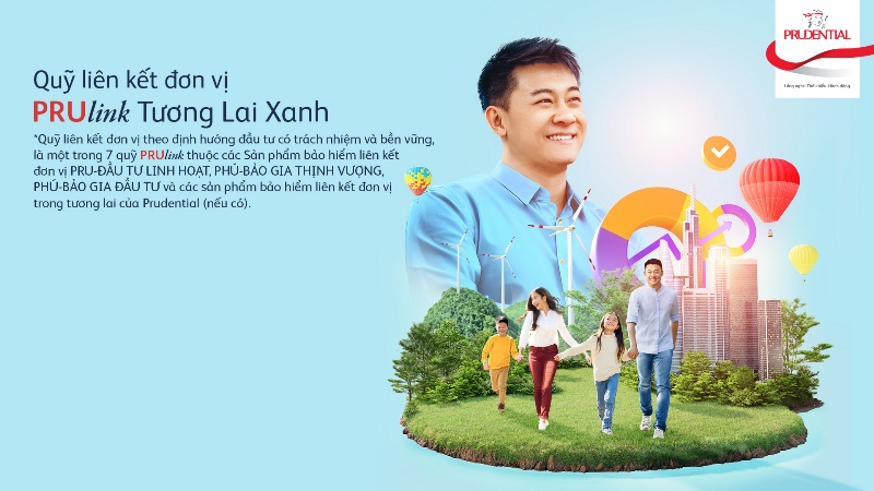 Ra mắt quỹ liên kết đơn vị PRUlink mới theo định hướng phát triển bền vững và đầu tư có trách nhiệm